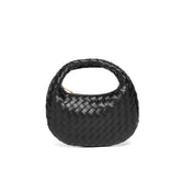 Mini sac à boulettes, sac messager à bandoulière en chaîne de niche, sac à main léger et luxueux à texture